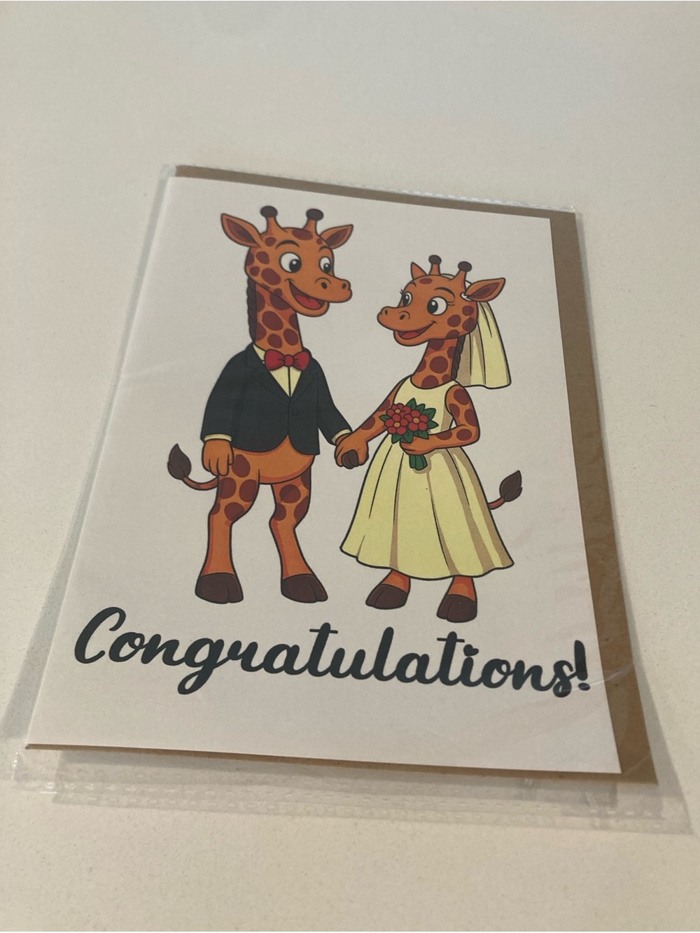 Toys R Us themed Wedding Card